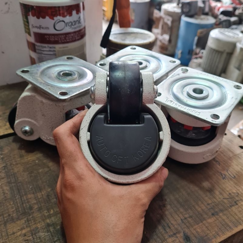 Bánh xe điều chỉnh độ cao thấp, bánh xe tải trung bình  Carrymaster Auto CFT AC-600