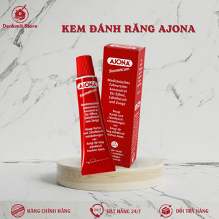 Kem đánh răng Ajona Tuýp 25ML loại bỏ cao răng và chống viêm lợi, hàng nội địa Đức - Denkmit Store