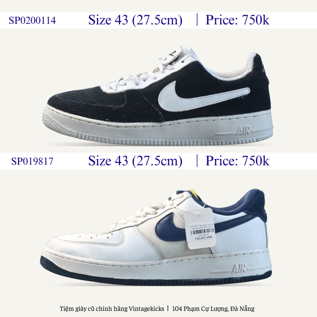 Giày 2hand thể thao Vintagekicks