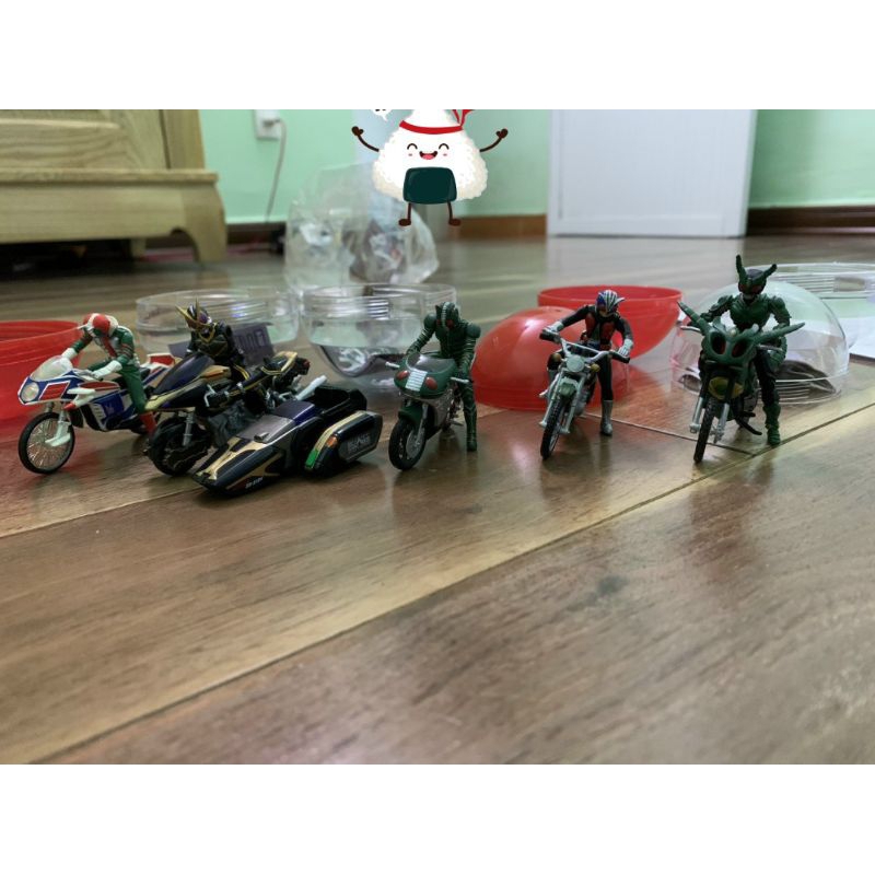 Bộ sưu tập mô hình trứng Kamen Rider - Bandai