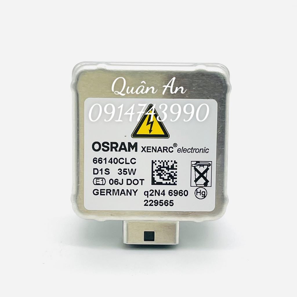 Bóng đèn Xenon OSRAM Classic Xenon D1S- D2S- D3S- D4S- D2R 12V 35W dùng cho đèn pha ô tô tiêu chuẩn HID 4300K