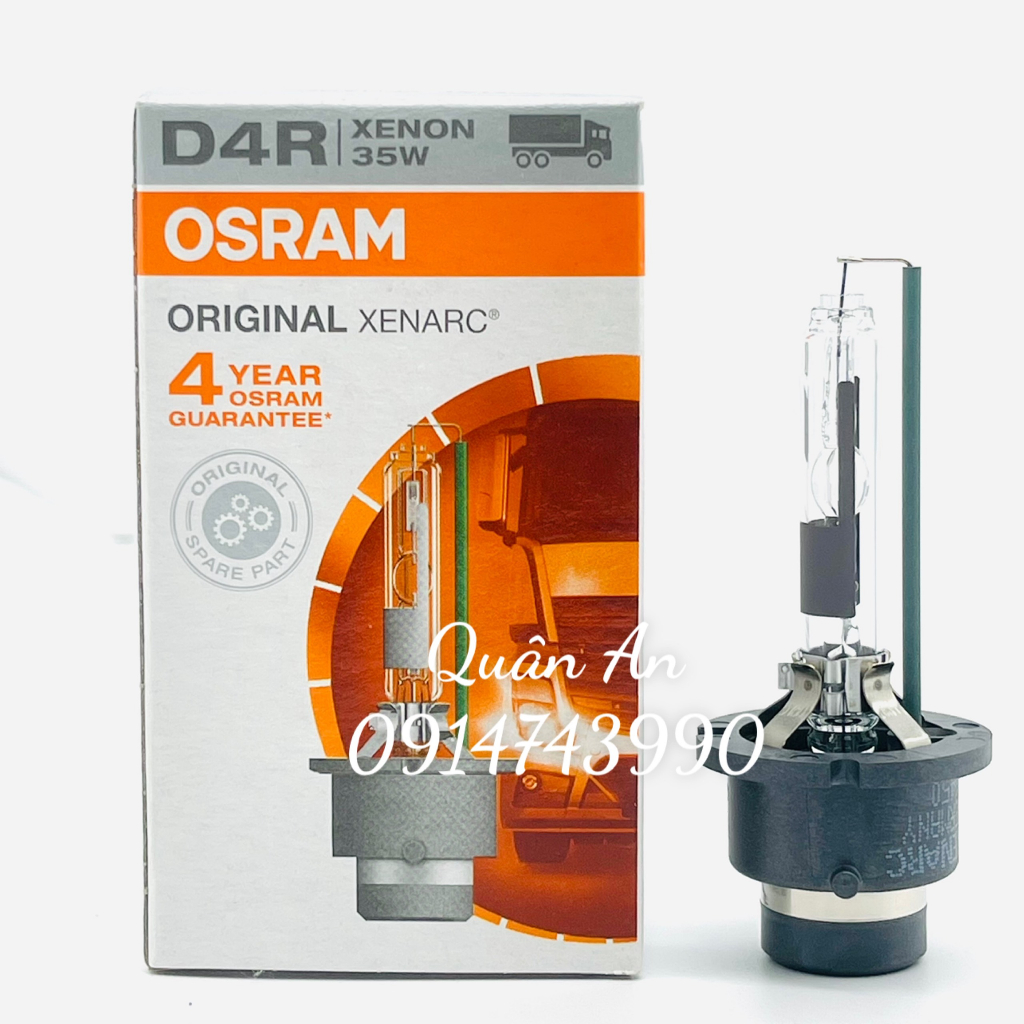 Bóng đèn Xenon OSRAM Classic Xenon D1S- D2S- D3S- D4S- D2R 12V 35W dùng cho đèn pha ô tô tiêu chuẩn HID 4300K