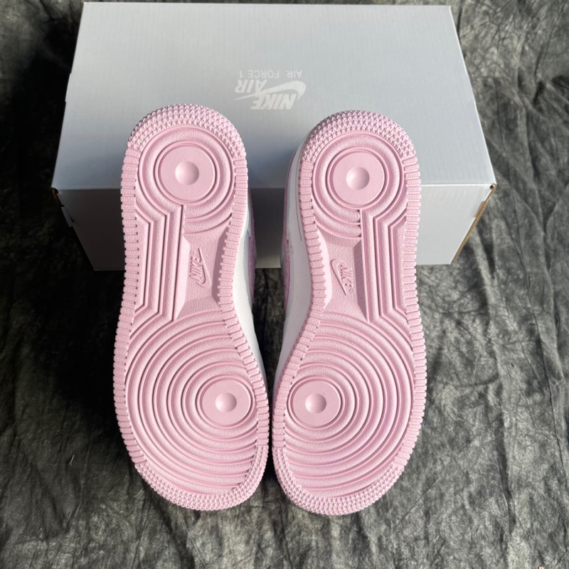 Giày AF1 Trắng Hồng For Love