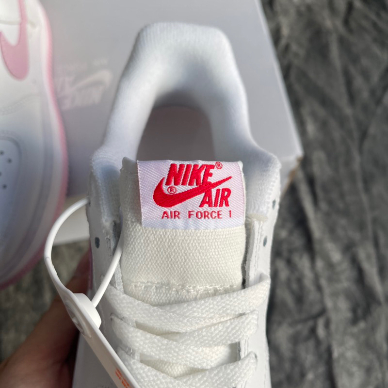 Giày AF1 Trắng Hồng For Love