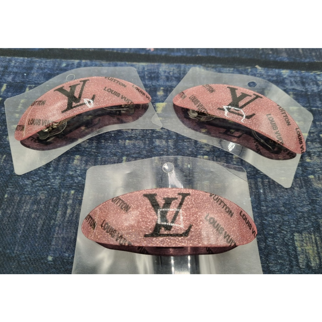 Cặp tóc nhựa vân nhũ nhiều mẫu trẻ trung, hàng nhẹ 3248