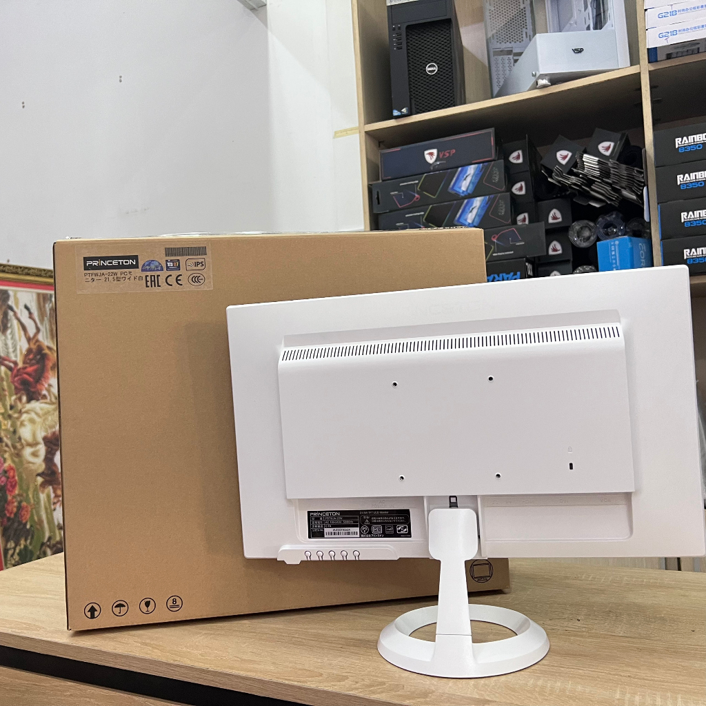 Màn hình Princeton 22inch Full HD / DVI - VGA - HDMI có loa Fullbox