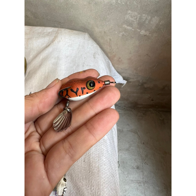 Nhái Hơi chàng Hiu Mồi Lure  cá lóc siêu nhạy chống vướng tốt