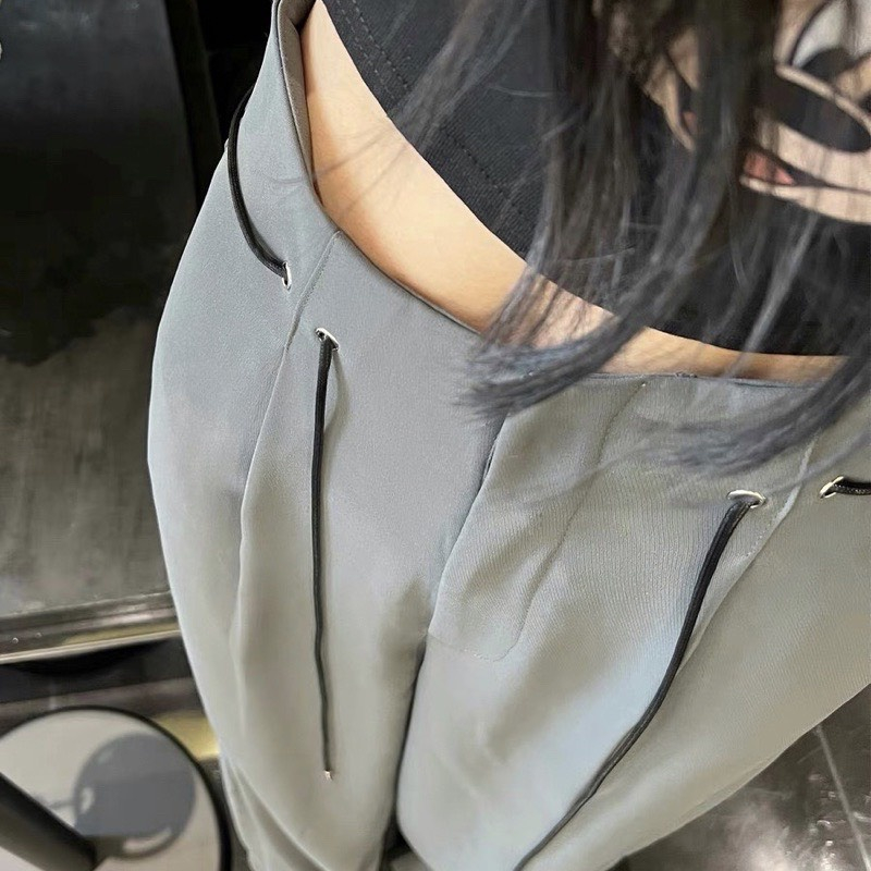 [ HOT] Quần ống rộng nữ suông dập khuy dây rút HÀNG LOẠI ĐẸP | BigBuy360 - bigbuy360.vn