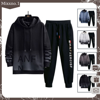 Bộ Đồ Áo Nỉ Nam Thu Đông Dài Tay Hoodie Loang Màu Quần Jogger Bo Gấu Thời Trang Mixxno.1 TOP 283 + QUAN 069