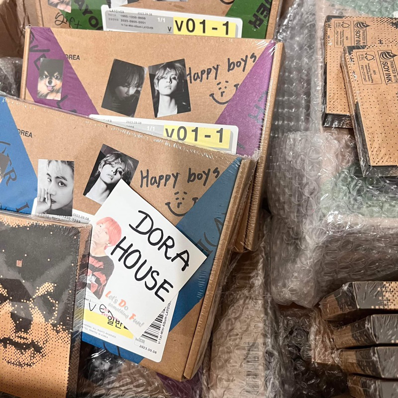 Bộ ảnh solo BTS - V, Jhope, Suga, Jimin nguyên seal