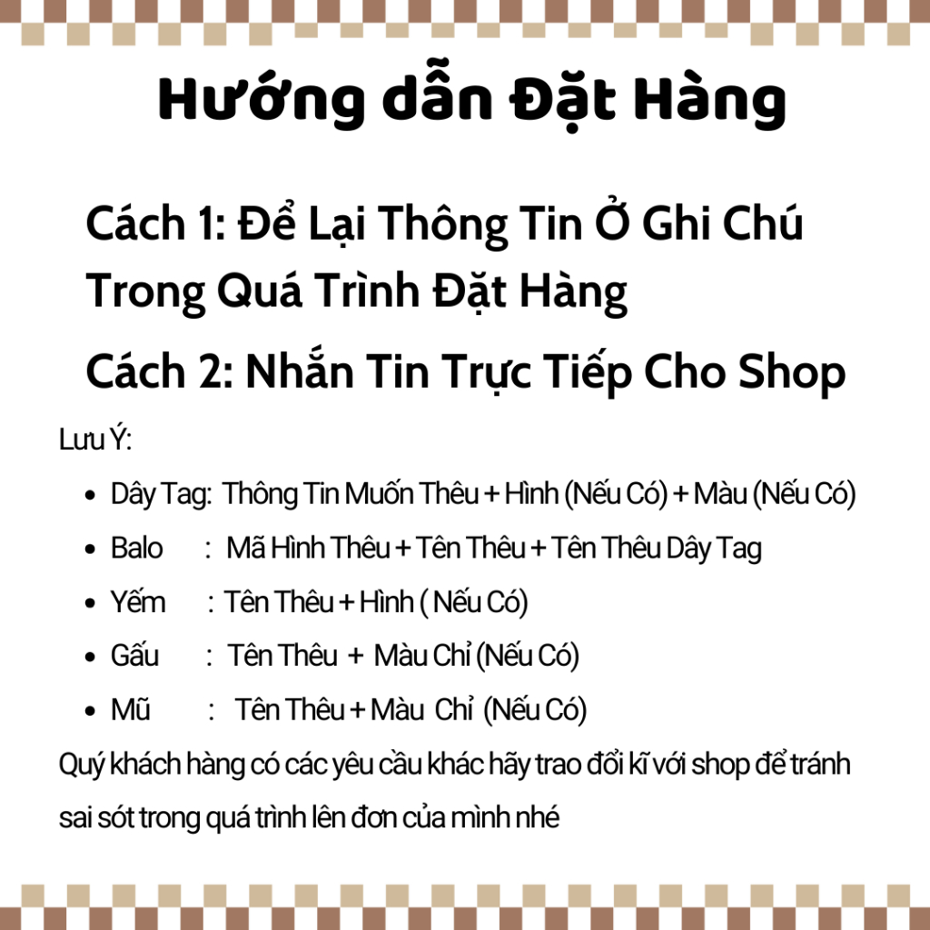 Bảng tên thêu tên, phù hiệu may vào quần áo, mền gối, balo cho bé tránh nhầm lẫn, thất lạc