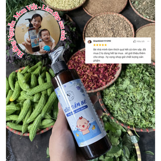 Sữa tắm gội thảo dược hữu cơ dành cho bé