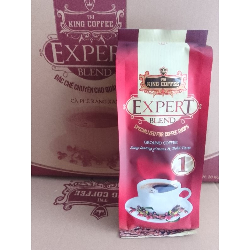 Cà Phê Rang Xay Expert Blend 1 KING COFFEE - Túi 500g