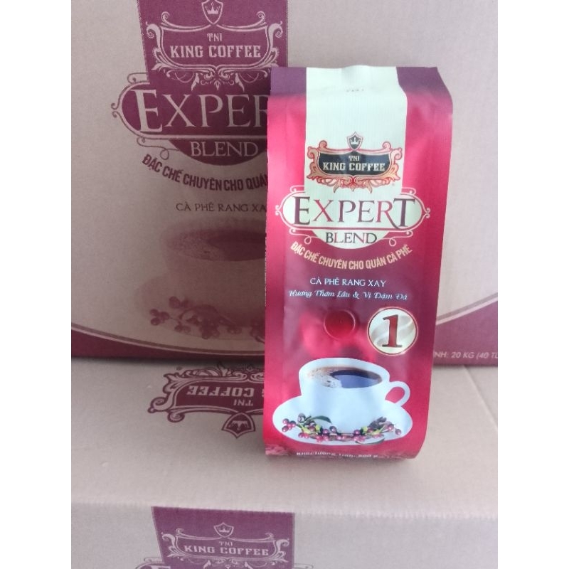 Cà Phê Rang Xay Expert Blend 1 KING COFFEE - Túi 500g
