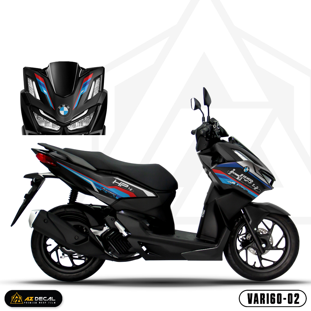 Decal Rời Dán Xe Vario 160 2023 | VAR160-02 | Team Tem Hình Dán Xe Máy Chống Thấm Nước Chống Xước