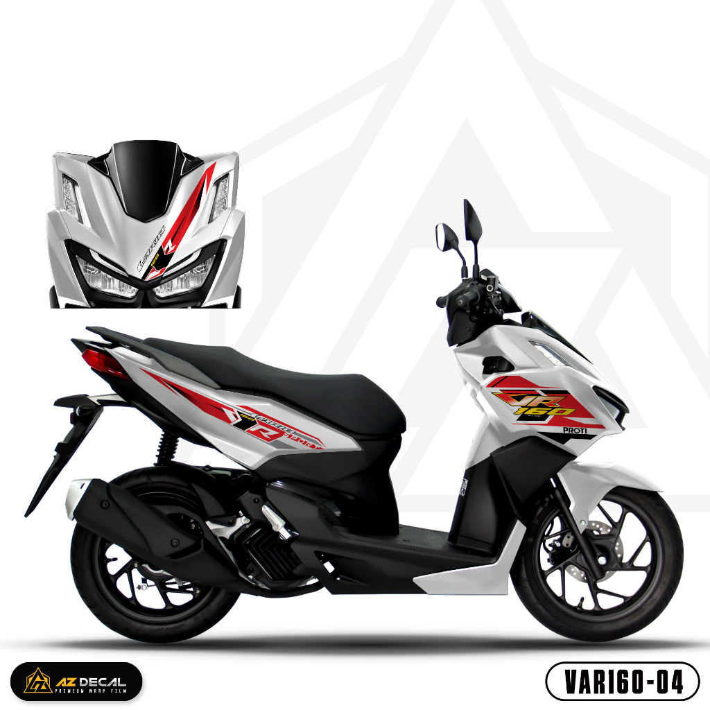 Decal Rời Dán Xe Vario 160 2023 | VAR160-04 | Team Tem Hình Dán Xe Máy Chống Thấm Nước Chống Xước
