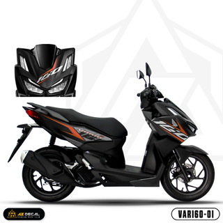 Decal rời dán xe vario 160 2023 | var160-01 | team tem hình dán xe máy chống thấm nước chống xước