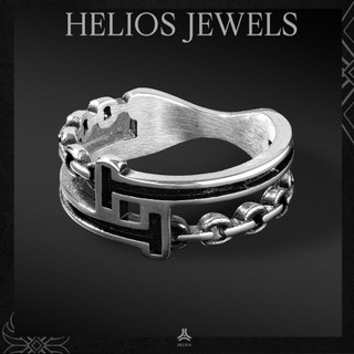 Nhẫn thời trang nam Helios Chain Line