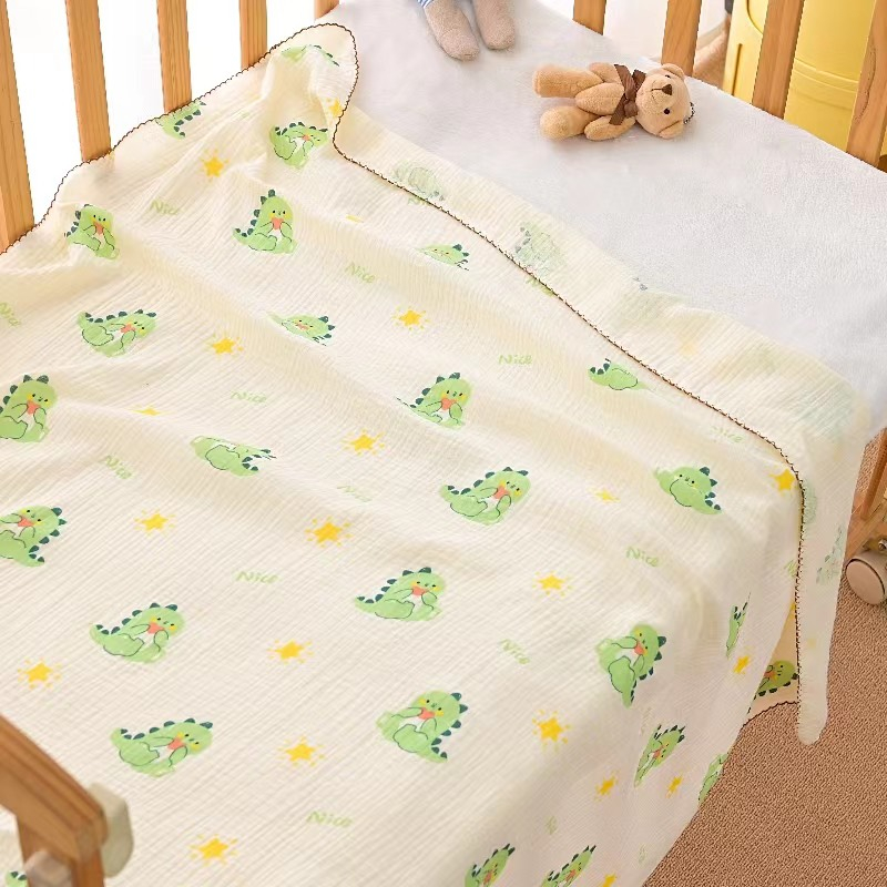 Khăn Tắm Cao Cấp 90*100cm Cho Bé Chất Xô Muslin Hàn 2 Lớp Chính Hãng Doomi Baby - HT630