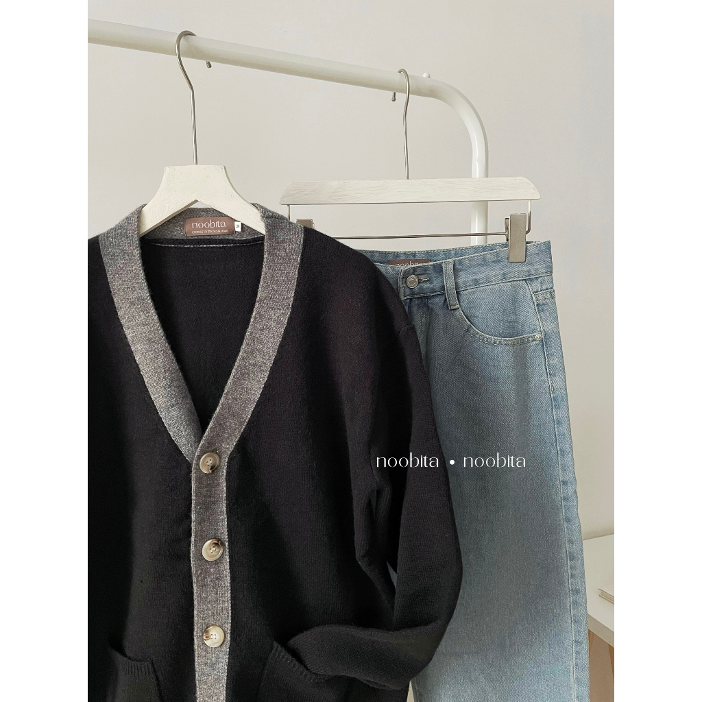 NOOBITA - Cardigan len tay dài 8040