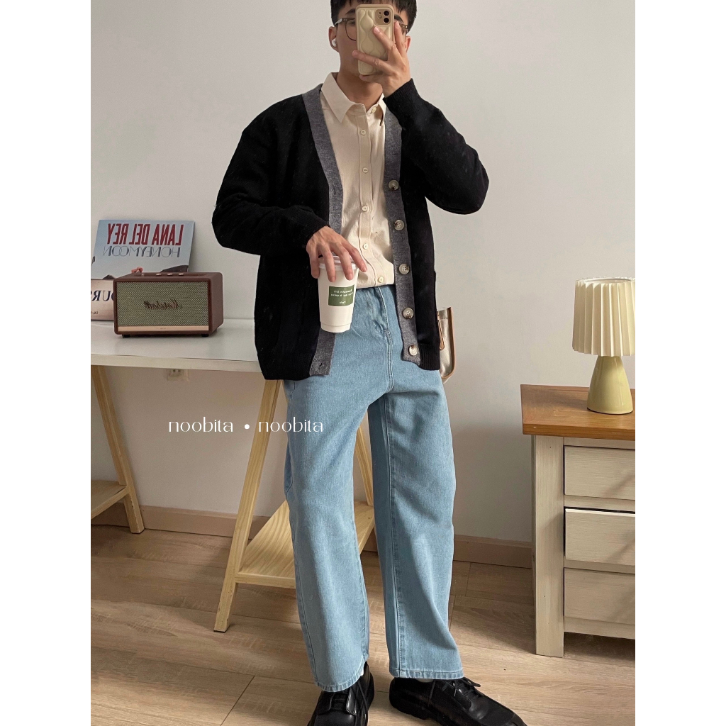 NOOBITA - Cardigan len tay dài 8040