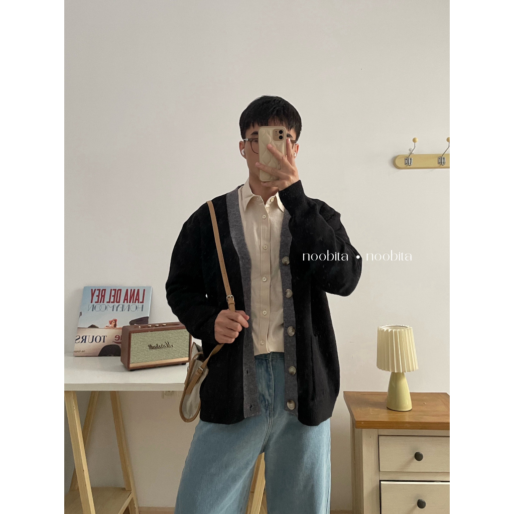 NOOBITA - Cardigan len tay dài 8040