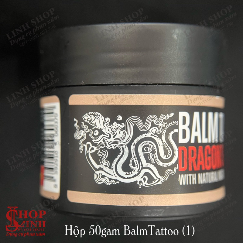 Dưỡng Balm Tattoo, dưỡng ẩm phục hồi môi, dưỡng mày môi 50g