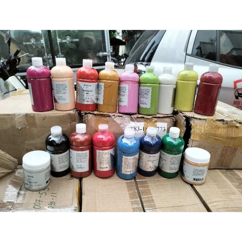 màu tô 500 ml đặc màu warcher