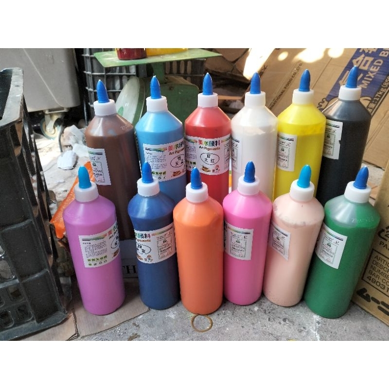 Màu nước  tô 500 ml có bình chiết nhọn