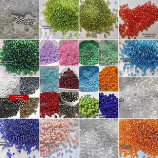 Hạt cườm thủy tinh 2mm bảng màu 2