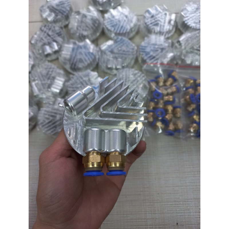 NẮP TRÒN CNC WAVE DREAM 2 VAL 4VAL 2 THÔNG HƠI FI & XĂNG CƠ