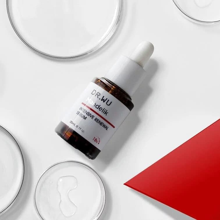 Serum Tái Tạo Da DR.WU Mandelic Acid 18% Mandelik Renewal 30ml Đài Loan