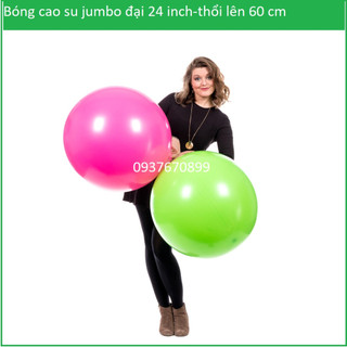 Bóng Bay Cao su Jumbo 24 Inch,Trang Trí Sinh Nhật,sự kiện, tiệc, khai trương,...