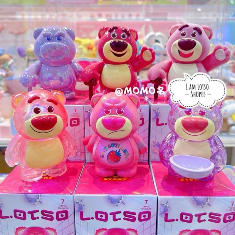 Hộp mù ngẫu nhiên Blind box mô hình Gấu dâu hot trend mới nhất chính hãng Miniso