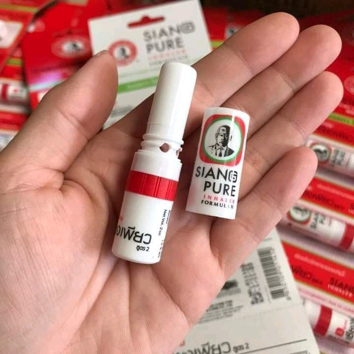 Ống hít mũi ông già siang pure thái lan