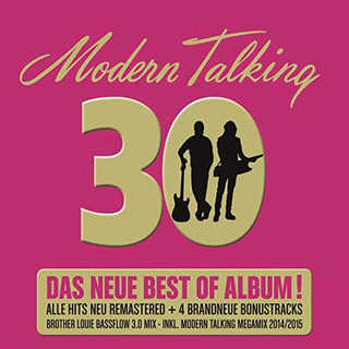 2 cd modern talking - 30 - phôi phono verbatim bìa màu