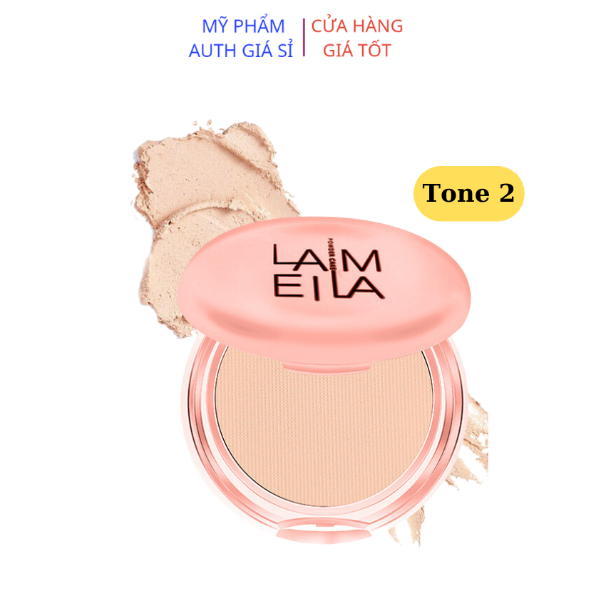 Phấn phủ dạng nén Lameila 5073 kiểm soát dầu hiệu quả,không thấm nước,che khuyết điểm,thành phần tự nhiên