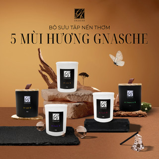 Bộ Sưu Tập Nến Thơm Phòng 5 Mùi Hương Đa Dạng Chọn Lựa Trọng Lượng 350gr GNASCHE
