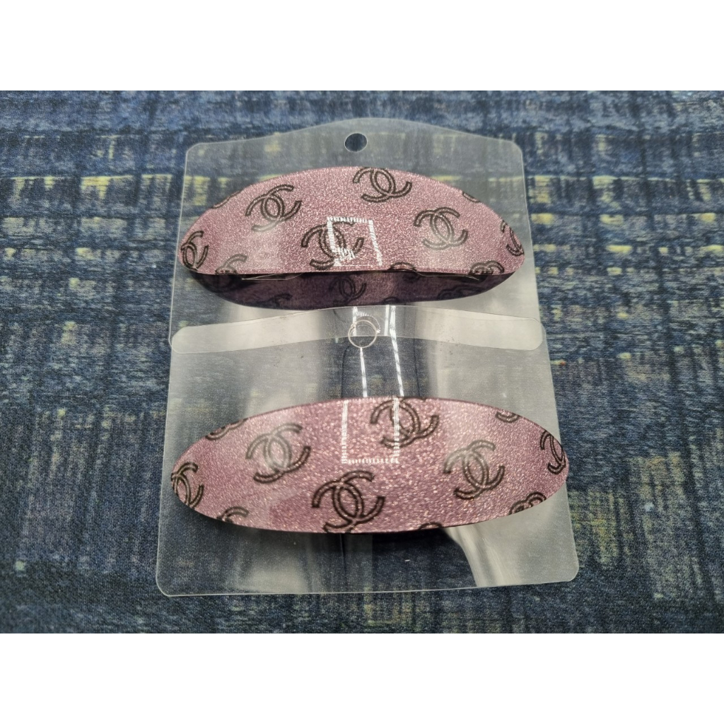 Cặp tóc nhựa vân nhũ nhiều mẫu trẻ trung, hàng nhẹ 3248