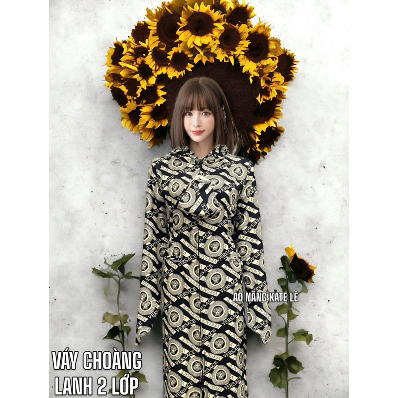 Size xl_ Váy LANH 2 LỚP CHOÀNG DÀI CHỐNG NẮNG TOÀN THÂN CAO CẤP LOẠI 1