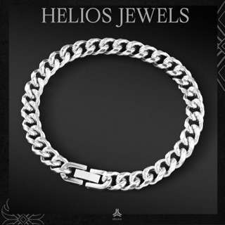 Vòng tay kim loại Helios Cuban v2