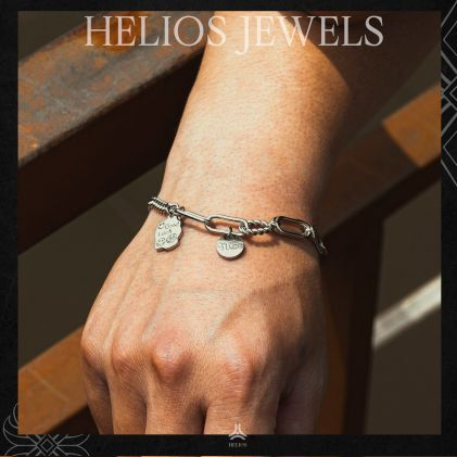 Vòng tay kim loại Helios Good Luck