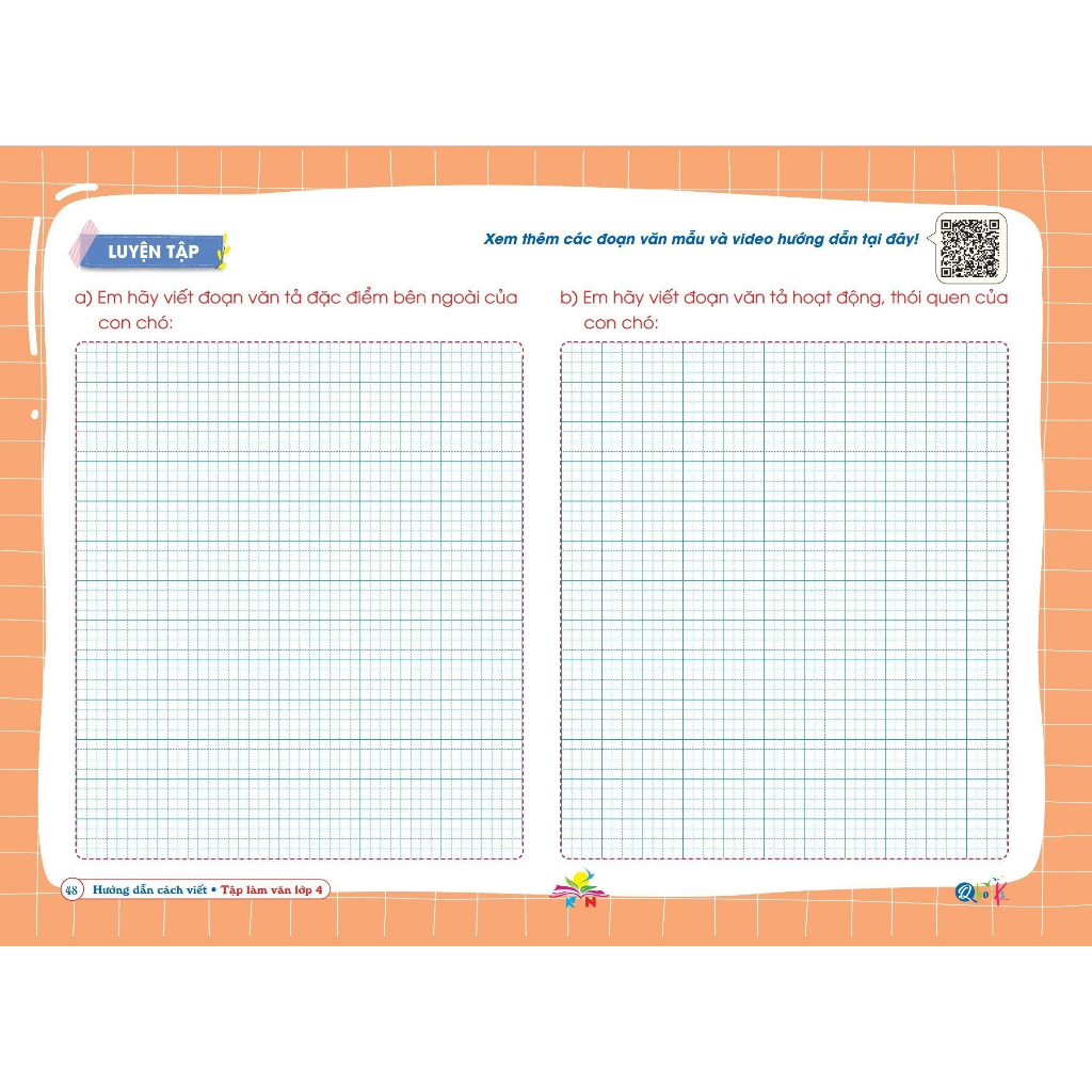 Sách - TẬP LÀM VĂN Lớp 4 hướng dẫn học sinh viết văn hay - Biên soạn theo chương trình KẾT NỐI TRI THỨC Cả năm