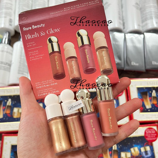 Set má hồng rare beauty + highlight rare beauty