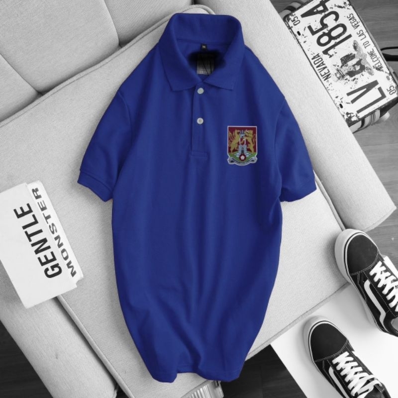 Áo thun nam có cổ ngắn tay polo logo Big size