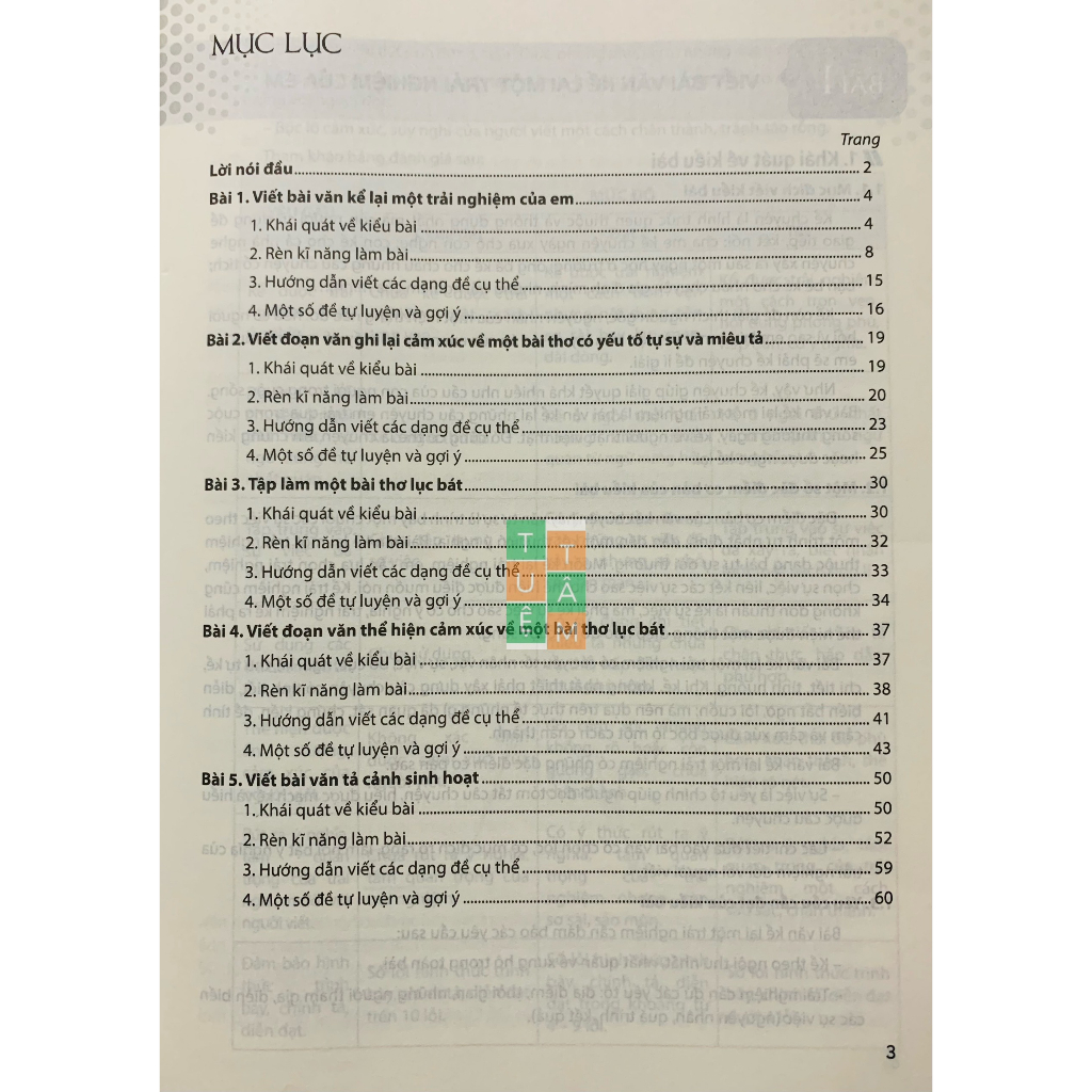 Sách - Rèn kĩ năng Viết theo định hướng phát triển năng lực Ngữ Văn 6