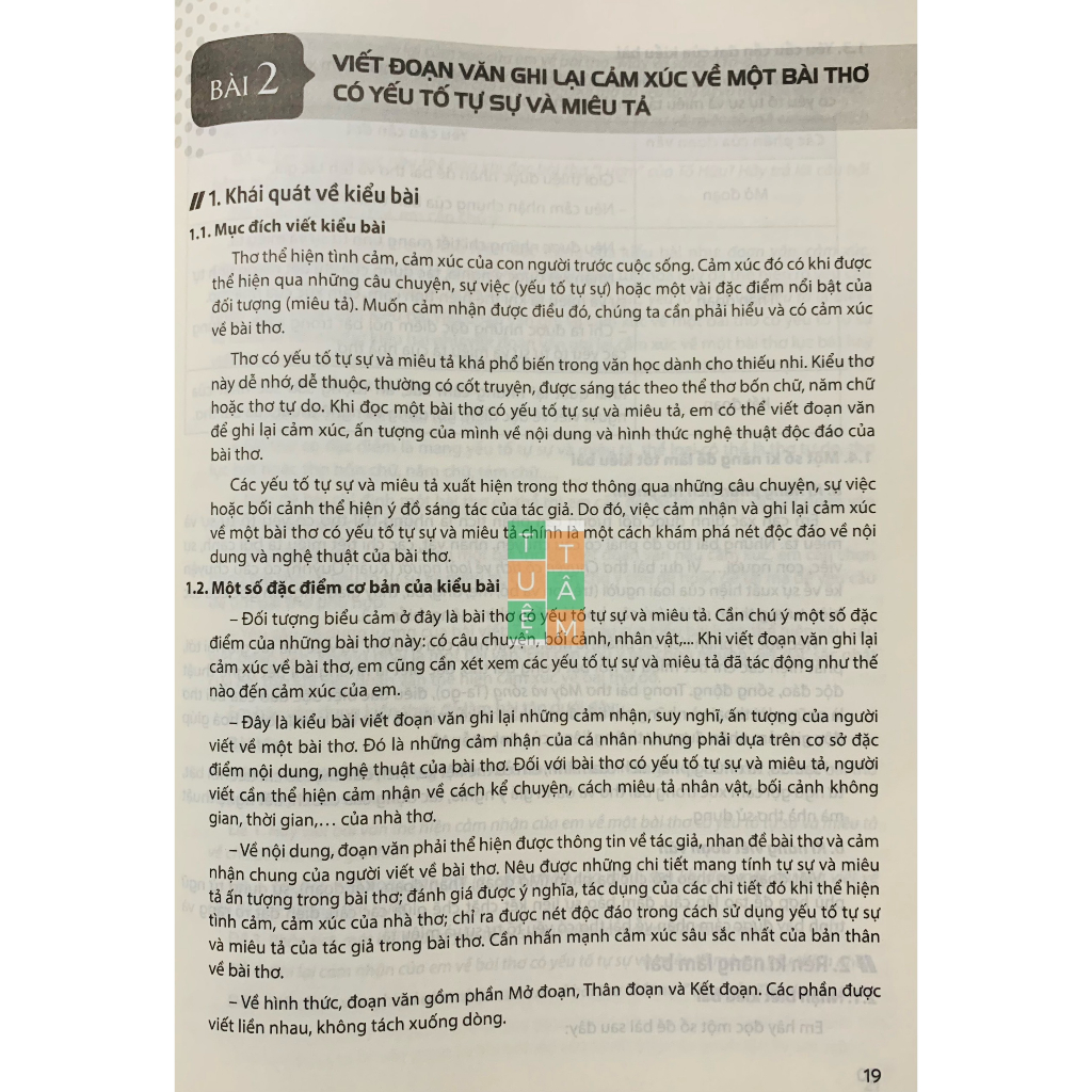 Sách - Rèn kĩ năng Viết theo định hướng phát triển năng lực Ngữ Văn 6