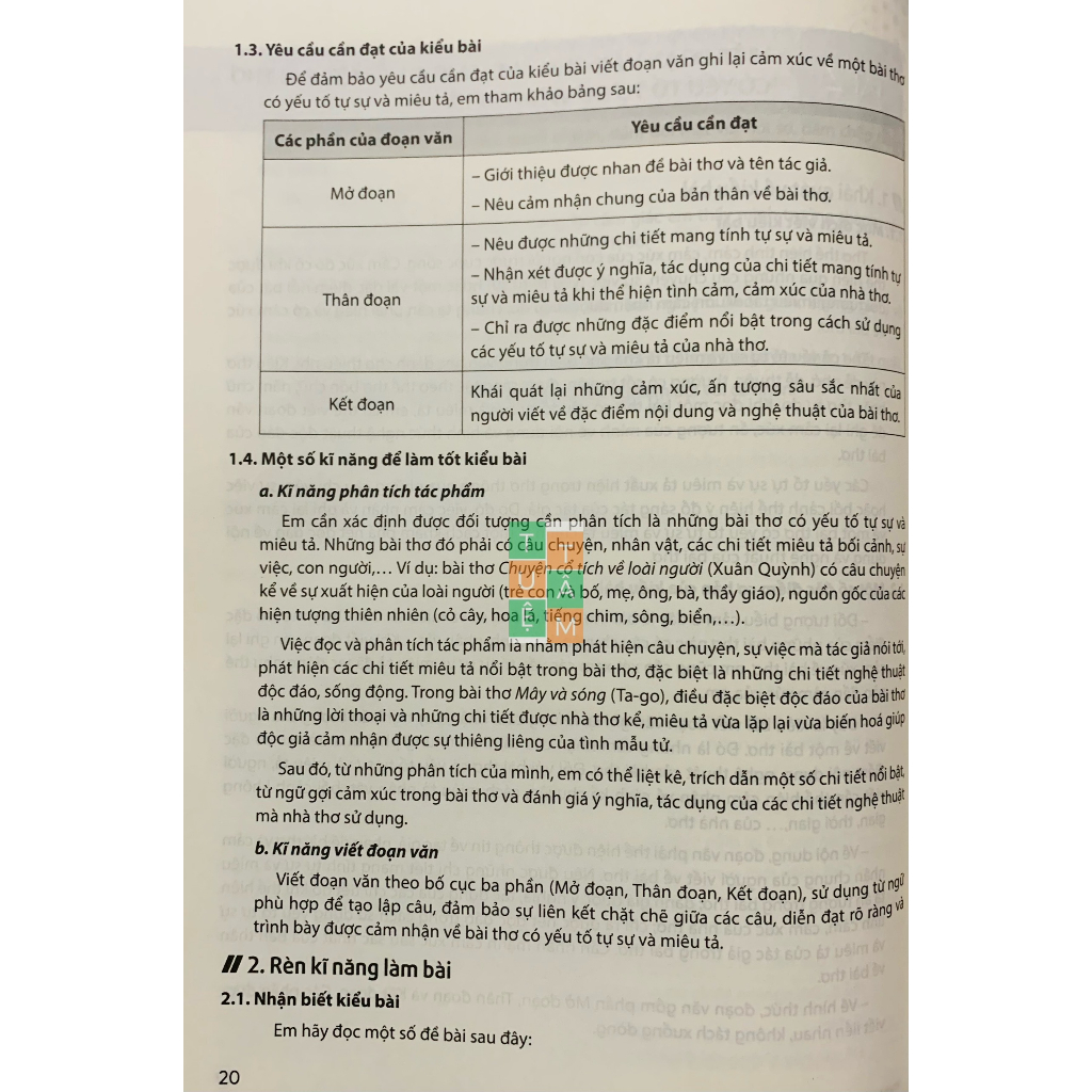 Sách - Rèn kĩ năng Viết theo định hướng phát triển năng lực Ngữ Văn 6