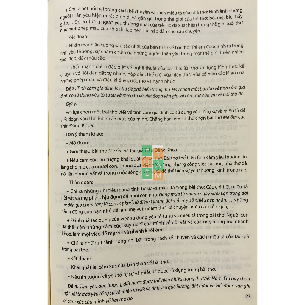 Sách - Rèn kĩ năng Viết theo định hướng phát triển năng lực Ngữ Văn 6