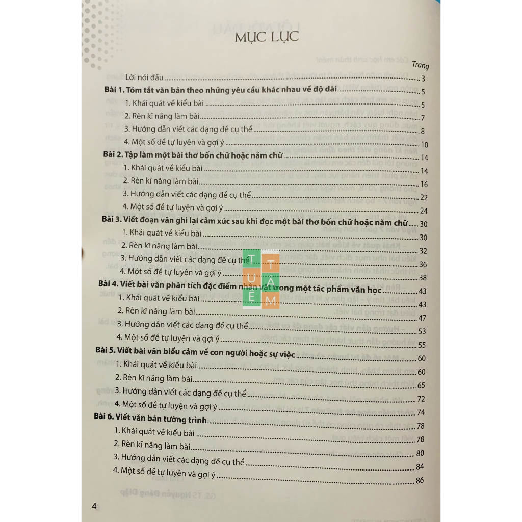Sách - Rèn kĩ năng Viết theo định hướng phát triển năng lực Văn 7